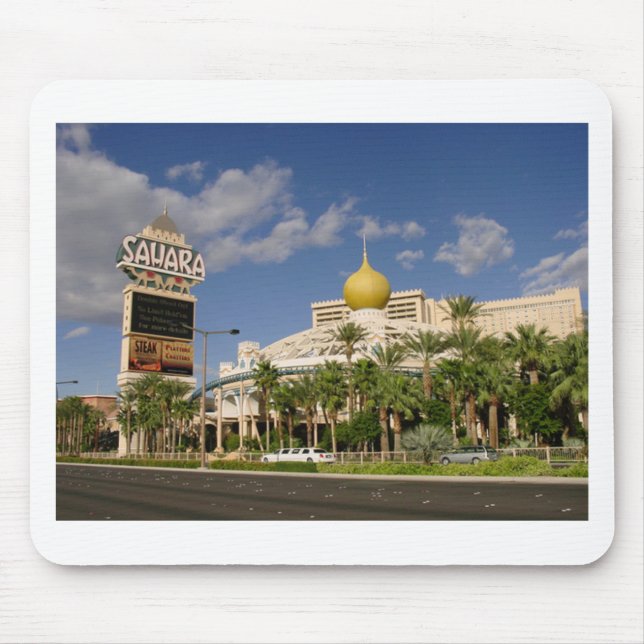 Mousepad Vintage Sahara Hotel Las Vegas (Frente)