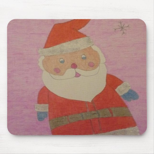 Mousepad Vintage Santa Claus (Frente)