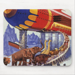 Mousepad Vintage Science Fiction, Noah's Ark Wild