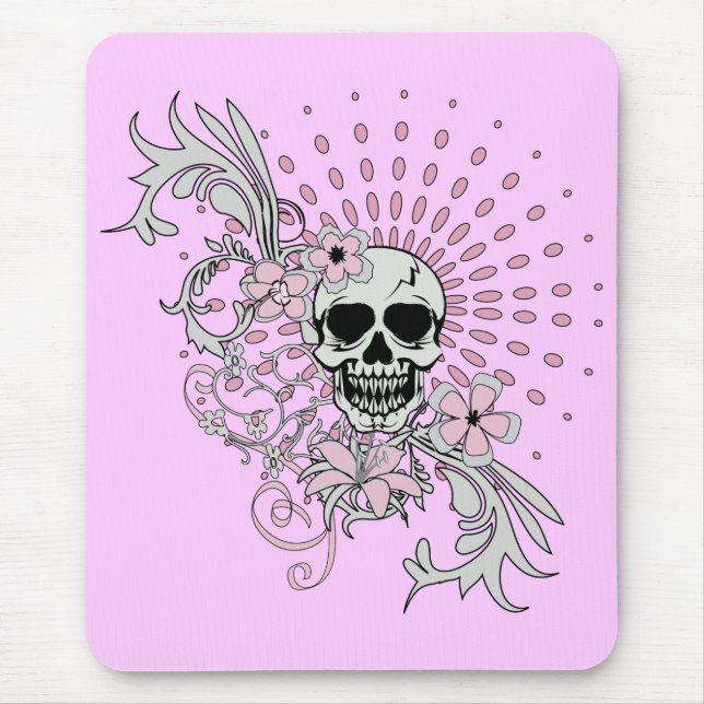 Mousepad Vintage Skull (Frente)