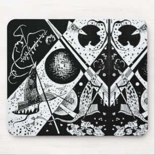 Mousepad Vintage Small Words VI - Arte Kandinsky