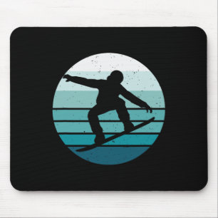 Mousepad Vintage Snowboard