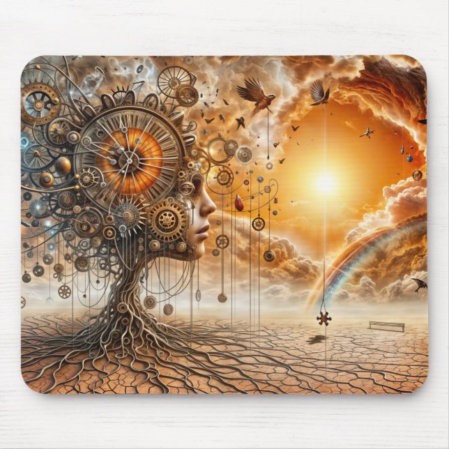 Mousepad Vintage Steampunk (Frente)