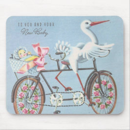 Mousepad Vintage Storm em Bike To You and Your Baby