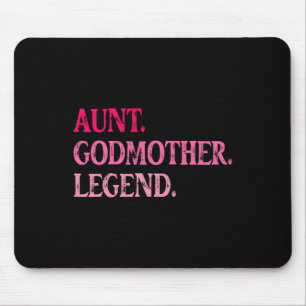 Mousepad Vintage Tia Madrinha Legenda Mães Engraçadas