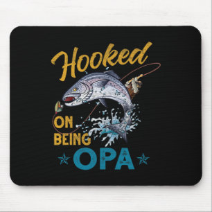 Mousepad Vintage Viciado Em Ser Opa Divertido Dia Dos Pais 