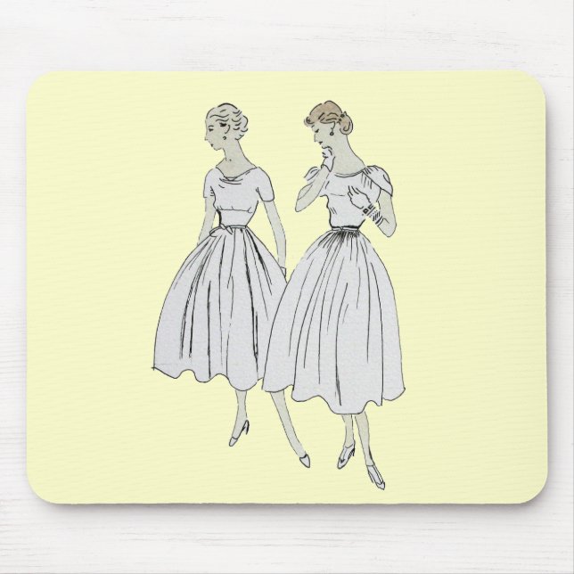 Mousepad Vintage Vogue (Frente)