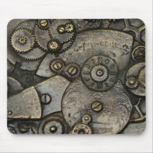 Mousepad Vintage Watch Gear Mecanismo