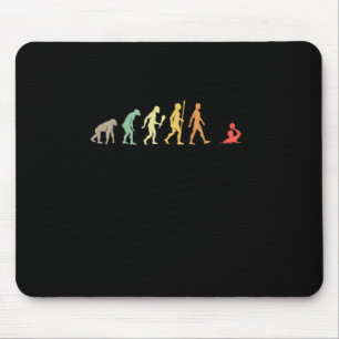 Mousepad Vintage Water Polo Evolution Player Idea