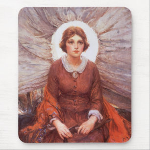 Mousepad Vintage Western, Madona da Prairie, por Koerner