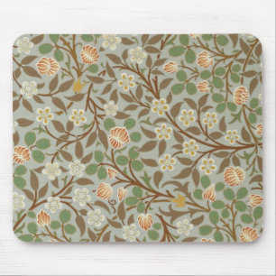 Mousepad Vintage William Morris Clover Floral design