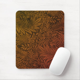 Mousepad Vintage William Morris Largueza Laranja Botânica