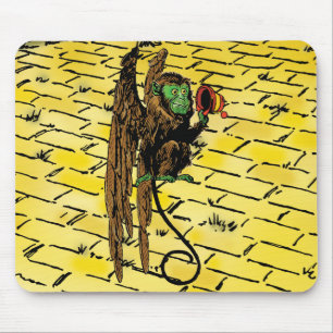 Mousepad Vintage Wizard of Oz, Mau do Chapéu Macaco Voador
