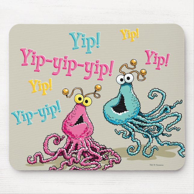 Mousepad Vintage Yip-Yips (Frente)