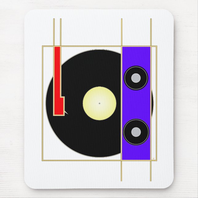 Mousepad Vinyl Player (Frente)