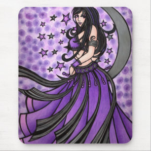 Mousepad Violet Belly Dancer