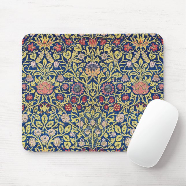 Mousepad Violet e Columbine, William Morris (Com mouse)