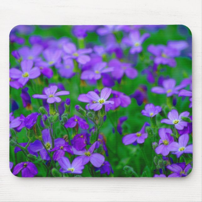 Mousepad Violet Flowers (Frente)
