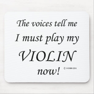 Mousepad Violin Voices diz que deve jogar