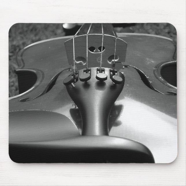 Mousepad Violino B&W (Frente)