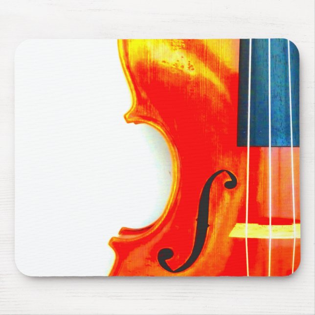 Mousepad Violino Bela e Artística (Frente)