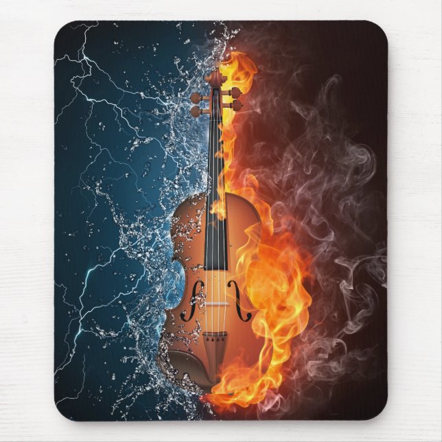 Mousepad Violino do poder (Frente)
