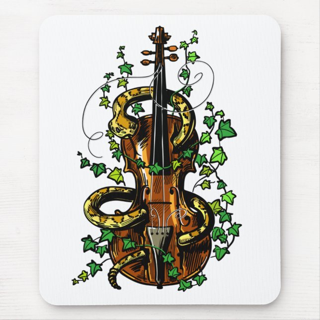 Mousepad Violino e cobra (Frente)