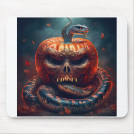 Mousepad Viper Colorido Enrelatado Com Abóbora Mau