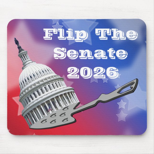 Mousepad Vire a Votação do Senado 2026 (Frente)