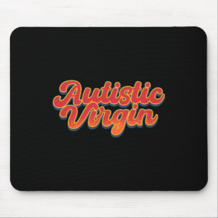 Mousepad Virgem Autista Engraçado Autismo Consciência Mês A