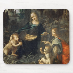 Mousepad Virgem das Rochas, Leonardo da Vinci