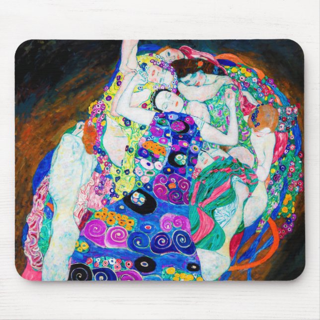 Mousepad Virgem (Girls), Gustav Klimt (Frente)