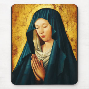 Mousepad Virgem Maria Hodegetria Ícone Católico Bizantino A