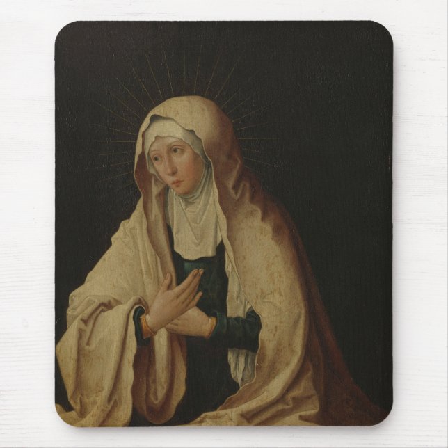 Mousepad Virgem Maria velada (por Lucas van Leyden) (Frente)