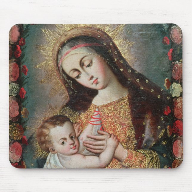Mousepad Virgin e criança 2 (Frente)