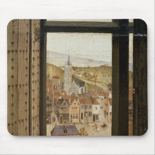 Mousepad Virgin e criança antes de um Firescreen, c.1440 2