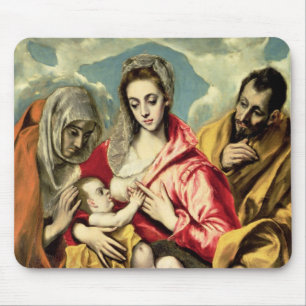 Mousepad Virgin e criança com SS. Anne e Joseph