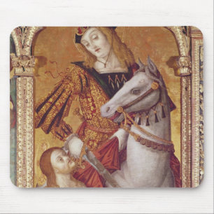 Mousepad Virgin e criança com SS. Gregory e Martin