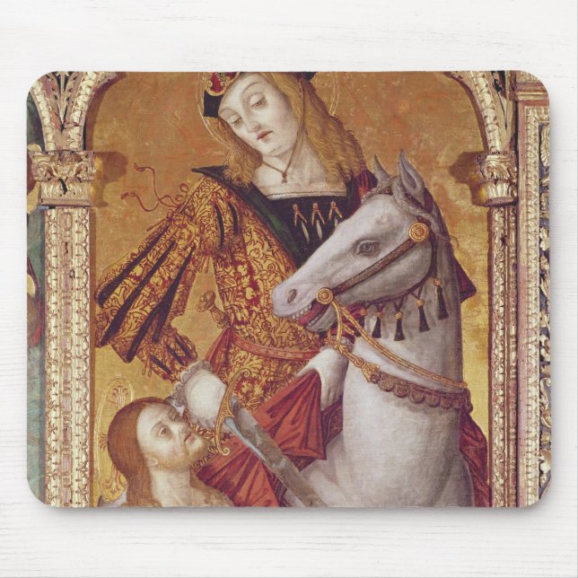 Mousepad Virgin e criança com SS. Gregory e Martin (Frente)