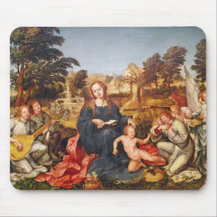 Mousepad Virgin e criança e anjos, 1536-38