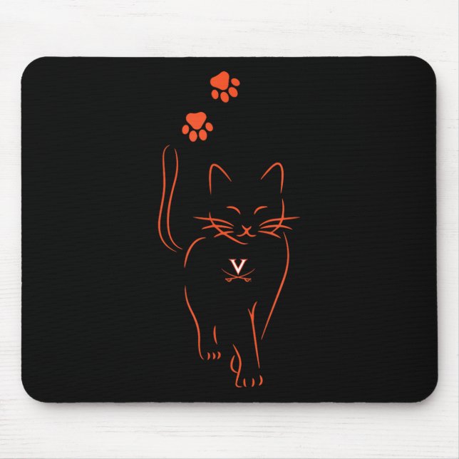 Mousepad Virginia Cavaliers Licensed Impressão Uni-adultos_ (Frente)