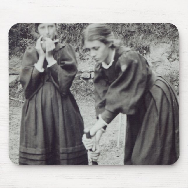 Mousepad Virgínia e Vanessa Stephen, em St Ives, 1894 (Frente)