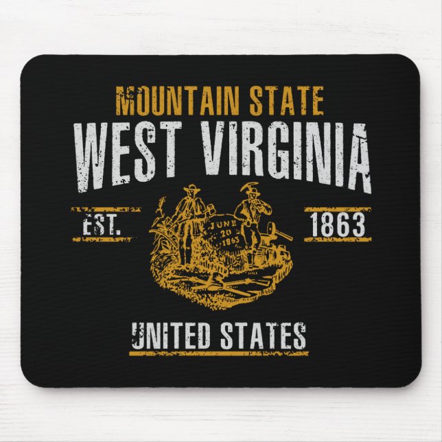 Mousepad Virgínia Ocidental (Frente)