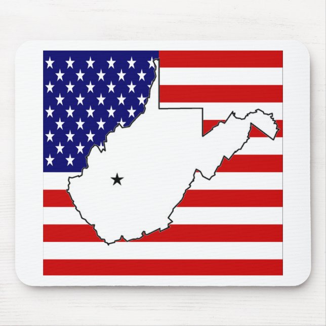 Mousepad Virgínia Ocidental (Frente)