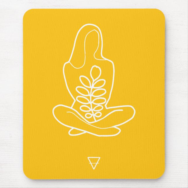 Mousepad Virgo Zodiac Sign -  (Frente)