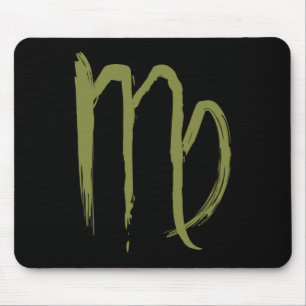 Mousepad VIRGO Zodíaco Aniversário Agosto Setembro Astrolog