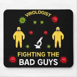 Mousepad Virologista Microbiólogo - Microbiólogo Covid