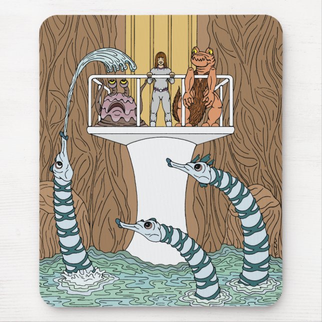 Mousepad Visitando a Piscina dos Piptrixons (Frente)