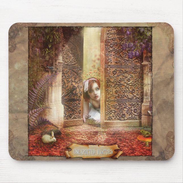 Mousepad visitantes inesperados (Frente)