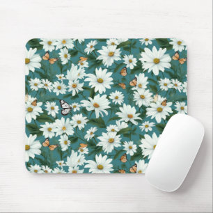 Mousepad Visitas Brancas e Borboletas